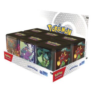 Spanish Pokemon Tin Collectible card game