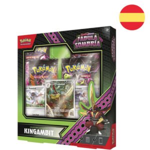 Caixa de Jogo de Cartas Kingambit - Pokémon