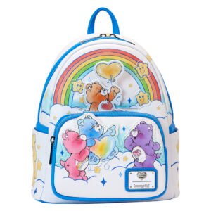 Mochila Loungefly Care Bears Arco-Íris 26cm
