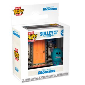 Figurinha Pop Deluxe Sulley com Boo - Monsters Inc