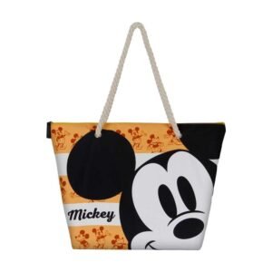 Saco de Praia Disney Mickey Laranja - Estilo Geek