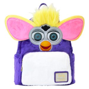Mochila Loungefly Furby 26cm para fãs Geek