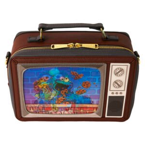 Mala de Ombro Retro TV Sesame Street Loungefly