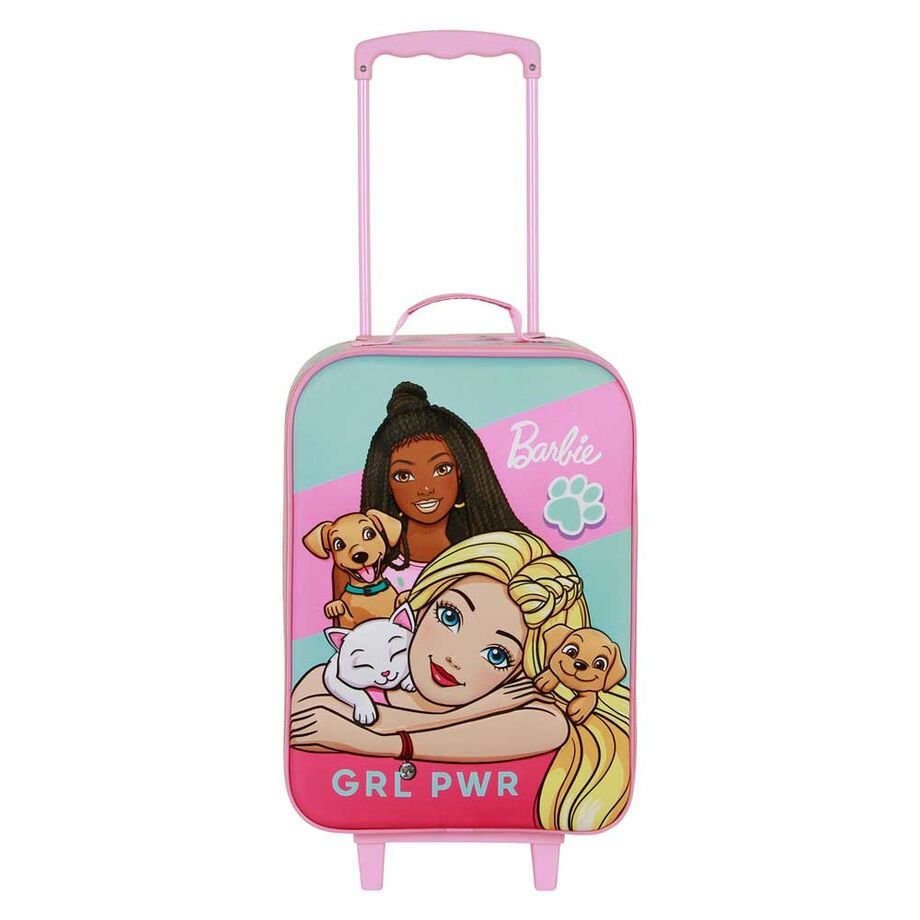 Mala de Viagem Barbie Pets 3D - 52cm