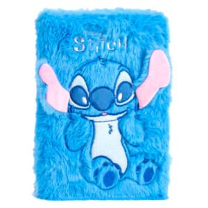 Disney Stitch plush notebook