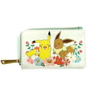 Loungefly Pikachu & Eevee Floral card holder