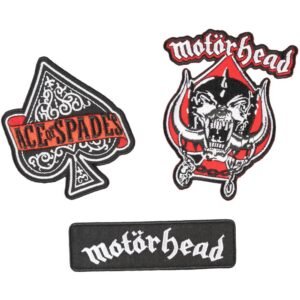 Conjunto de Patches Motorhead 3 - Estilo Geek