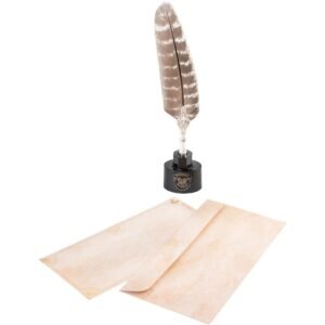 Caneta Harry Potter com Cartas e Suporte