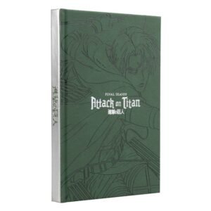 Caderno Premium A5 Attack on Titan para Geek