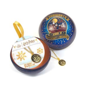 Colar Castelo Hogwarts + Bola de Natal