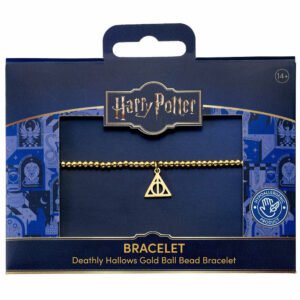 Pulseira Deathly Hallows para Fãs de Harry Potter