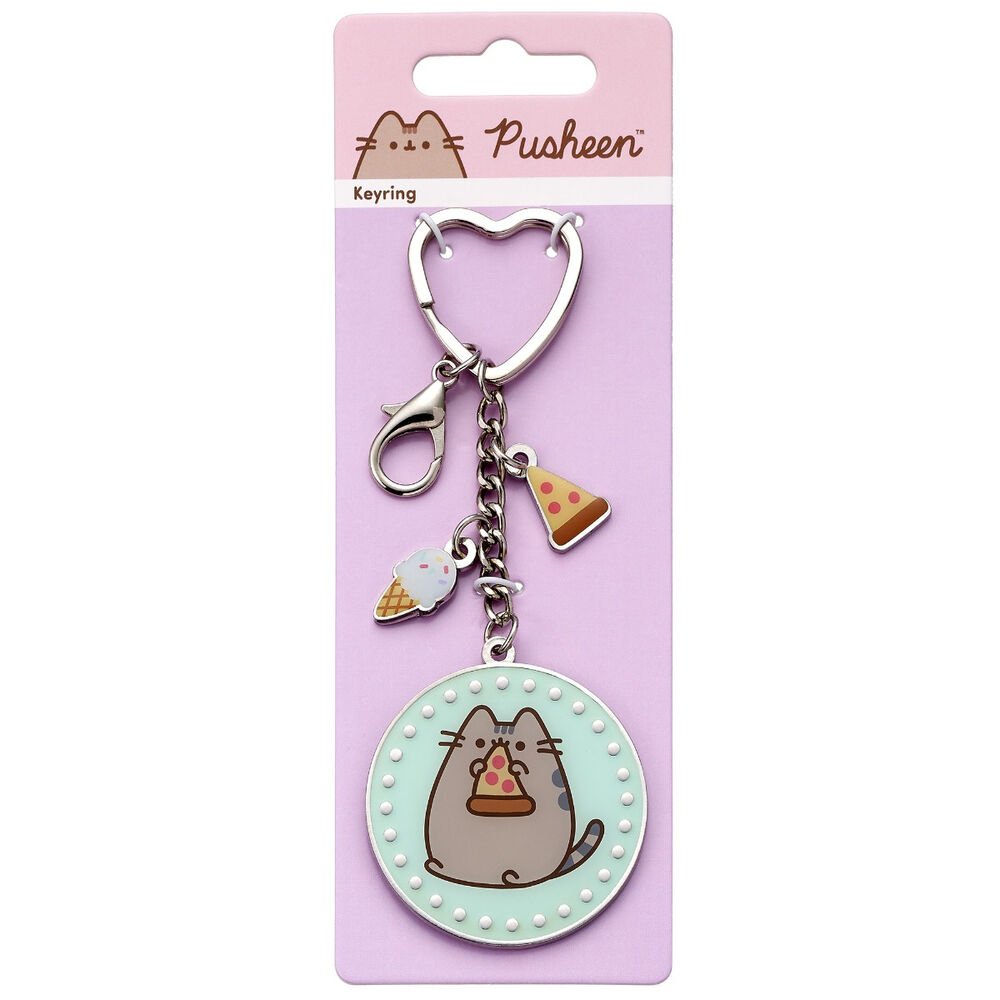 Keychain Pusheen Pizza - O Acessório Geek Perfeito