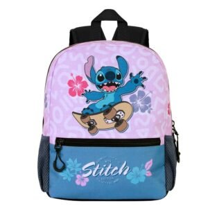 Mochila Skate Disney Stitch 33cm - Estilo Geek