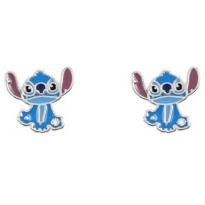 Disney Stitch earrings silver