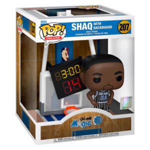 POP figure Deluxe Orlando Magic Shaq with Backboard