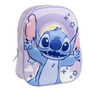 Mochila 3D Disney Stitch 31cm - Geek e Divertida