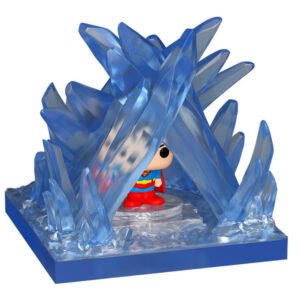 Figurinha Bitty POP Superman na Fortaleza da Solidão