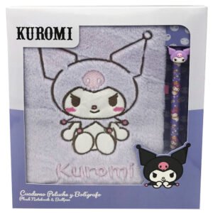Caderno Hello Kitty Kuromi com Caneta Apagável