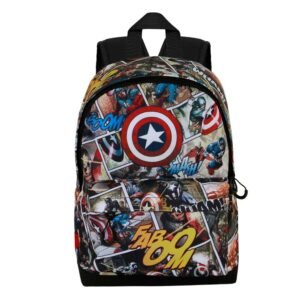Mochila Marvel Captain America 35cm para Geek