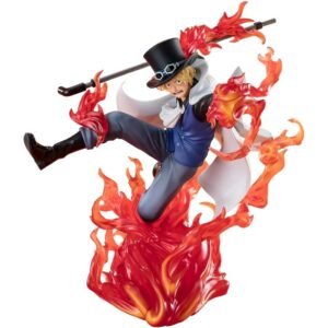 One Piece Sabo Fire Fits Rook Check Figuarts Zero Extra Battle figure 19cm