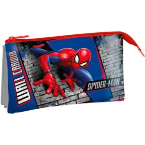 Marvel Spiderman triple pencil case