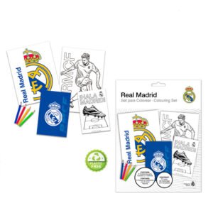 Real Madrid Colouring Set with notebook