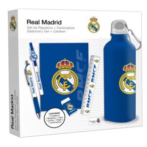 Real Madrid Stationery + Bottle set