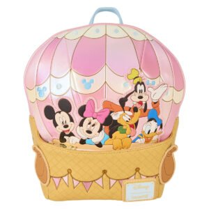Loungefly Disney Mickey & Friends Shape Hot Air Balloon backpack 26cm