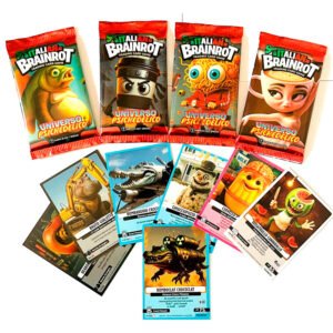 Italian Skifidol Italian Brainrot Universo Psichedelico assorted Envelope 7 Collectable cards