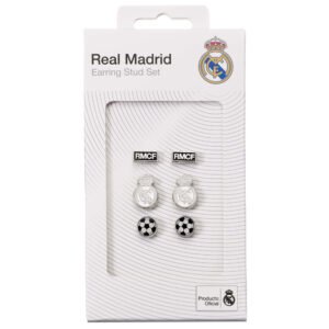 Real Madrid set 3 Pairs of earrings