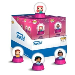 Mini Globos de Neve Disney Princess - Coleção Exclusiva