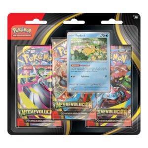 Blister Pokémon Mega Evolução - 3 Pacotes