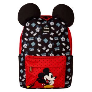 Mochila Loungefly Disney Mickey em Nylon 43cm