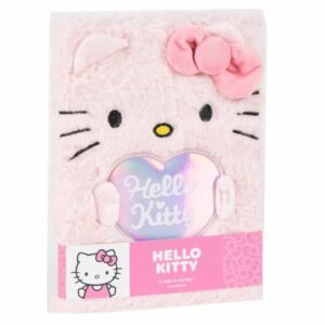 Hello Kitty plush notebook