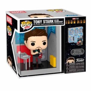 Figura POP! Nooks Tony Stark no Seu Workshop