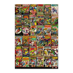 Poster Marvel Comics - Arte Geek para a Sua Parede