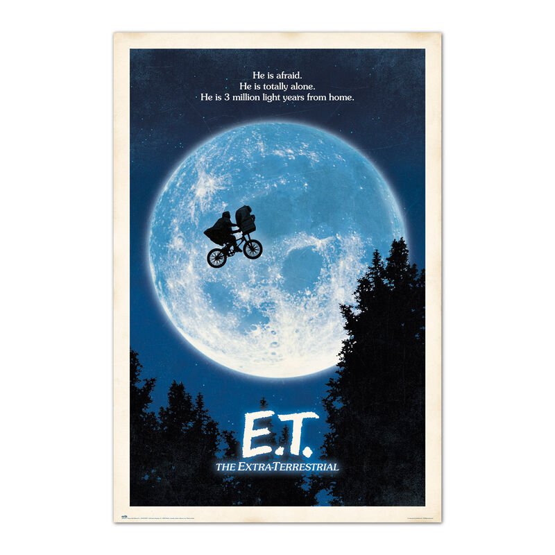 Póster E.T. O Extraterrestre - Geek Art