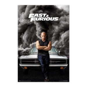 Poster Fast & Furious - Ação e Velocidade