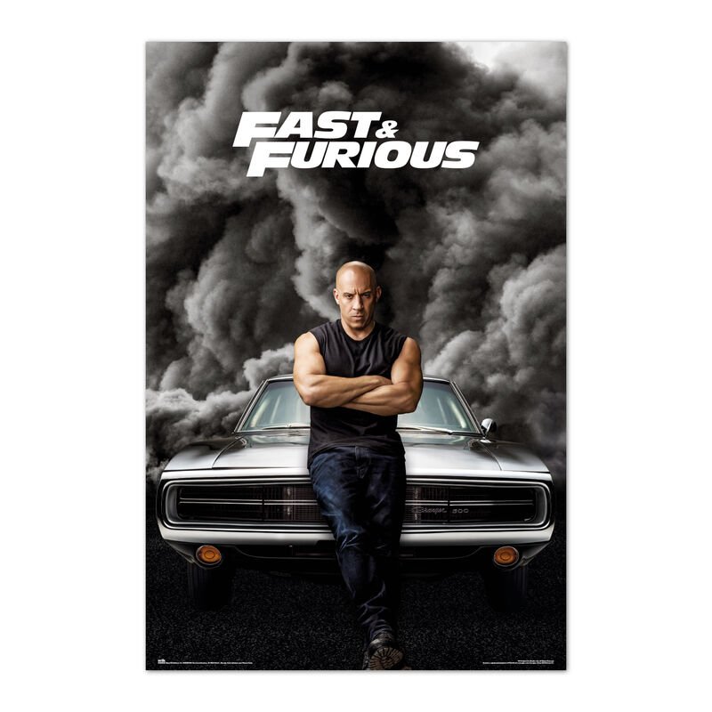 Poster Fast & Furious - Ação e Velocidade