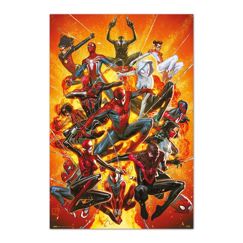 Póster do Spiderman - Arte Geek para Decoração