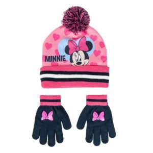 Conjunto de Chapéu e Luvas Minnie para os Fãs da Disney