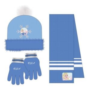 Disney Frozen winter set snood hat gloves