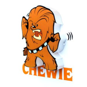 Lâmpada Mini 3D Chewbacca Star Wars LED