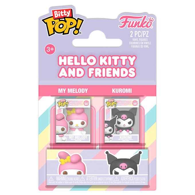 Bitty POP! Hello Kitty e Amigos - Pack 2