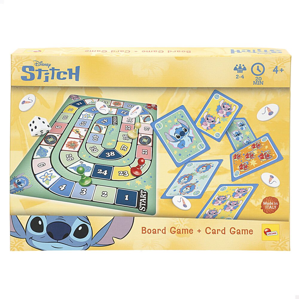 Jogo Disney Stitch 2-em-1 para fãs Geek