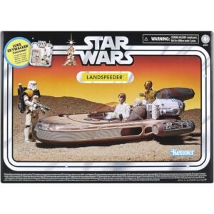 Landspeeder Star Wars + Figura Luke Skywalker