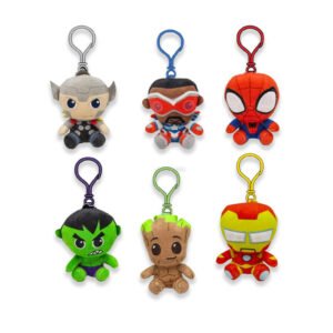 Marvel assorted plush keychain
