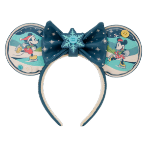 Loungefly Disney Mickey & Minnie Holiday headband