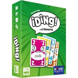 Jogo de Tabuleiro Ding em Espanhol - Divertido e Ágil