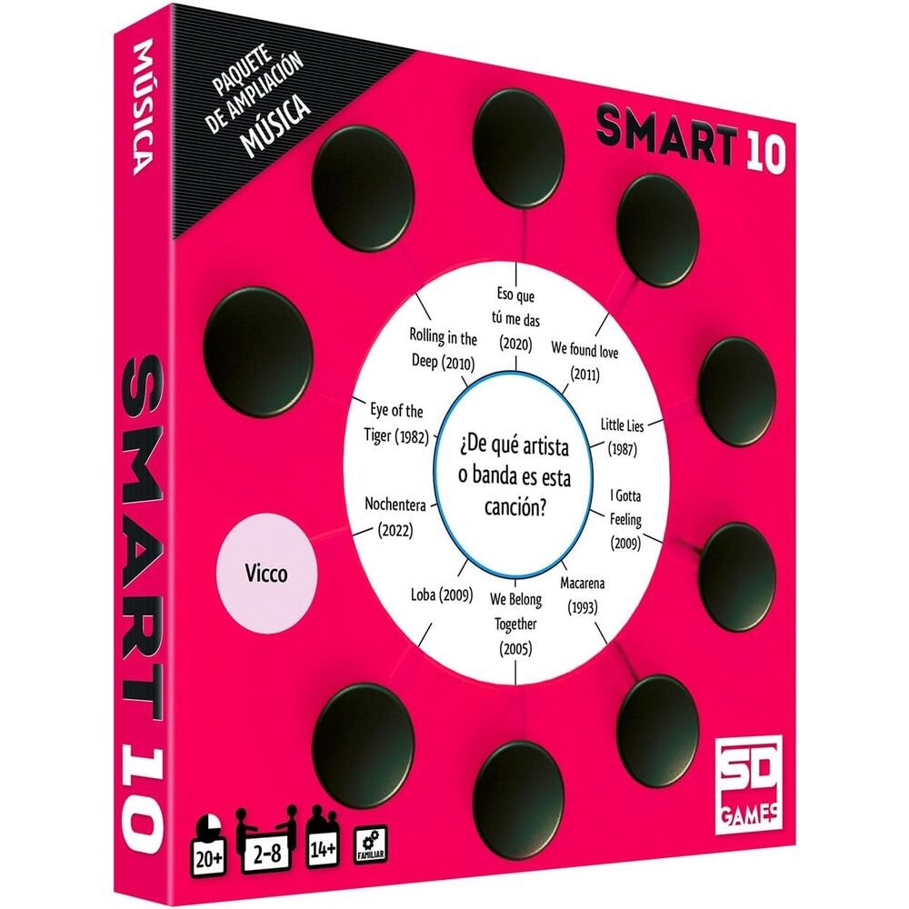 Expansão Spanish Smart 10 Music para Jogos Geek